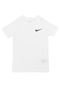Camiseta Nike Menino Liso Branca - Marca Nike