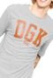Camiseta DGK Past Time Cinza - Marca DGK