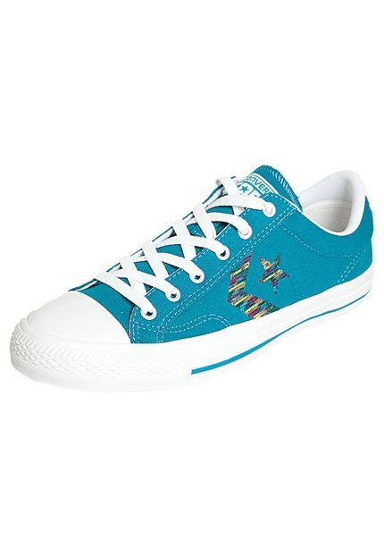 Tênis Converse Cons Star Player Embroidery Ox Verde/Petroleo - Marca Converse