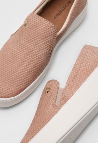 Slip On DAFITI SHOES Furinhos Nude - Compre Agora