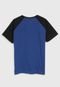 Camiseta Fakini Infantil Batman Azul/Preto - Marca Fakini