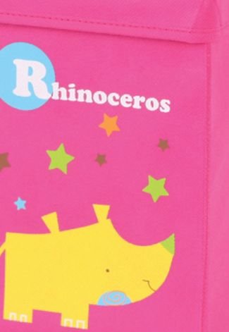 Caixa Organizadora Gedex Rinoceronte Rosa