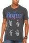 Camiseta Ellus Beatles Faces Cinza - Marca Ellus