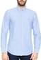 Camisa Tommy Hilfiger Regular Fit Oxford Listras Azul - Marca Tommy Hilfiger