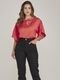 Blusa Celestine Laranja Com Babado - Marca Celestine