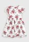 Vestido Milon Infantil Floral Branco - Marca Milon