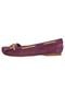 Mocassim Andarella Roxo - Marca Andarella