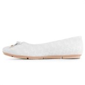 Sapatilha Comfortflex Laço Feminina Off-white - Marca Comfortflex