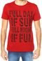 Camiseta FiveBlu Full Day Vermelha - Marca FiveBlu