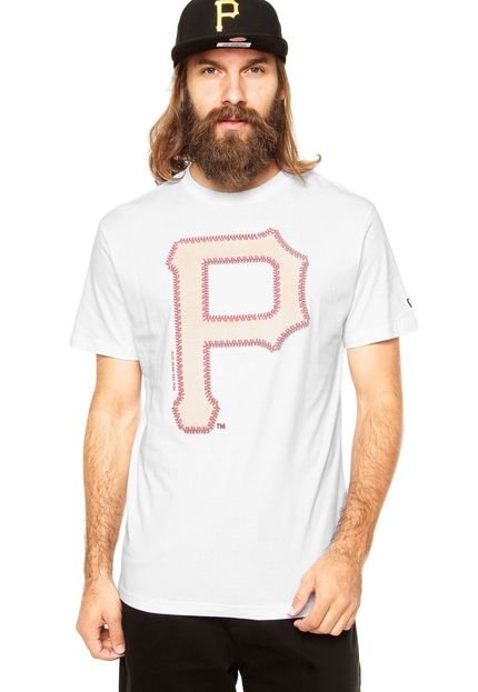 Camiseta New Era Baseball 19 Pittsburgh Pirates Branca - Marca New Era