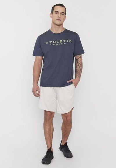 Short on sale poliester hombre