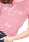 Camiseta Colcci Gorgeous Rosa - Marca Colcci