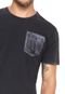 Camiseta Forum Com Bolso Cinza - Marca Forum