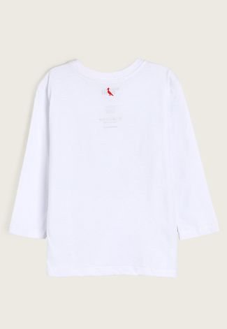 Camiseta Infantil Reserva Mini Logo Branca
