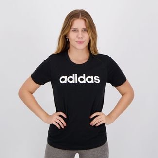 Camiseta Adidas Essentials Linear Feminina