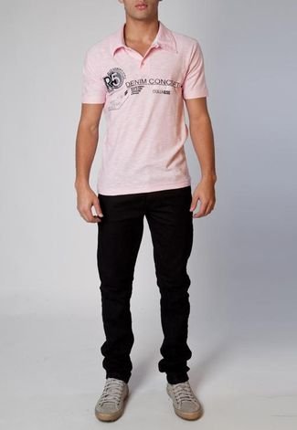 Camiseta Polo Concept Away Rosa