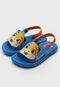 Chinelo Slide Grendene Kids Infantil Gatos Catband Azul - Marca Grendene Kids