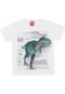 Camiseta Kyly Dinossauro Branca - Marca Kyly