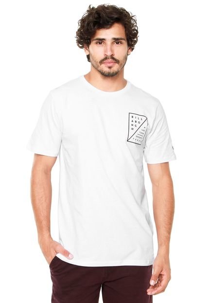 Camiseta Billabong Label Branca - Marca Billabong