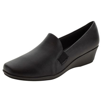 Sapato Feminino Anabela Piccadilly - 143137 0083137 Preto - Marca Piccadilly