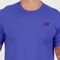 Camiseta New Balance Tenacity Logo Azul - Marca New Balance