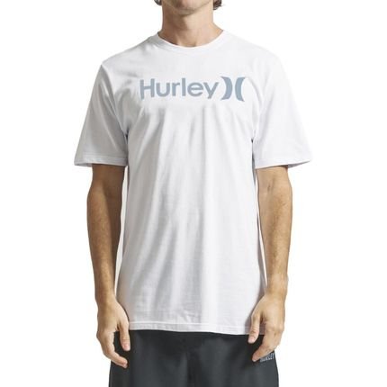 Camiseta Hurley O&O Solid Oversize SM24 Masculina Branco - Marca Hurley