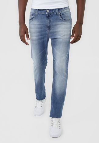 Calça Jeans Forum Slim Alexandre Azul