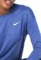 Camiseta Nike Elmnt Top Crew Azul - Marca Nike