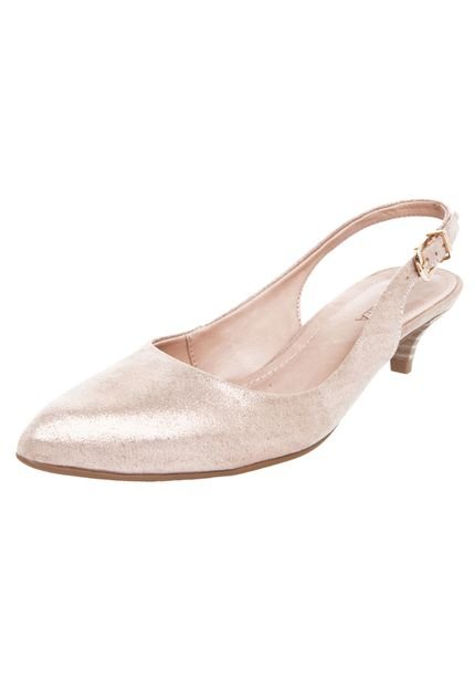 Scarpin Andarella Dourado - Marca Andarella