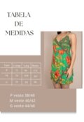 Vestido Curto Feminino de Alcinha Fina Ajustável Elegante Confortável Tendência Moderno Estampado Amarração Floral Decota em V Acinturado  - Marca Meimi Amores