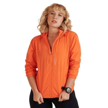 Jaqueta Feminina Corta Vento Ziper Capuz Lupo Windbreak - Marca Lupo