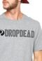 Camiseta Drop Dead Estampada Cinza - Marca Drop Dead