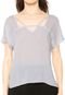 Blusa Tantan Strappys Branca - Marca Tantan