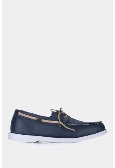 Zapatos Estilo Mocasin Para Hombre En Sintetico Con Atadura