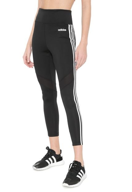 Legging adidas Performance D2m 3s Preta - Marca adidas Performance