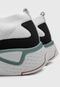 Tênis Comfortflex Knit Ultrasoft Branco/Verde - Marca Comfortflex