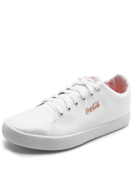 Tênis Coca Cola Shoes Logo Branco - Marca Coca Cola