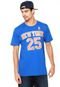 Camiseta NBA New York Rose 25 Azul - Marca NBA