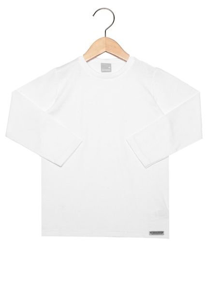 Camiseta Carinhoso Básica Infantil Branco - Marca Carinhoso
