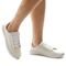 Tênis Casual Feminino Sneacker Street Marfim Liso com Bolsa Charmosa - Marca Hugo Olly Comercio De Calçados