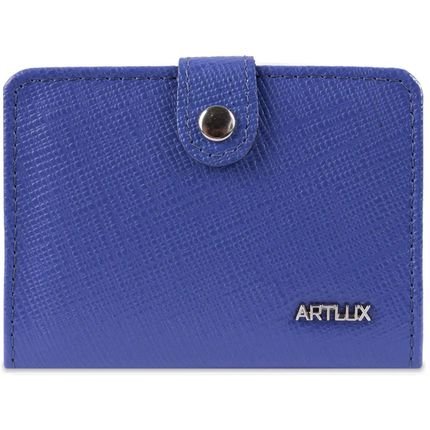 Mini Carteira Artlux Feminina Azul - Marca Artlux