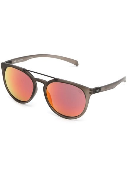 Óculos de Sol HB Burnie Preto/Vermelho - Marca HB
