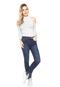 Calça Jeans Hering Skinny Desfiada Azul - Marca Hering