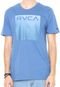 Camiseta RVCA Balance Process Azul - Marca RVCA