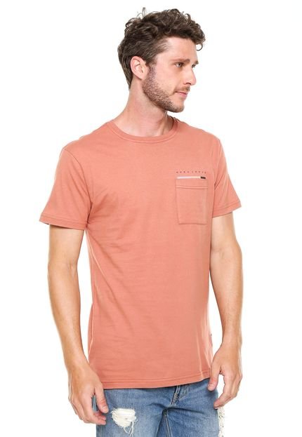 Camiseta Hang Loose Especial Pocket Coral - Marca Hang Loose