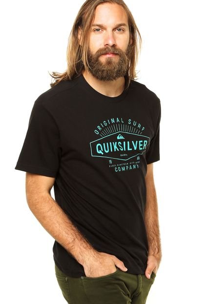 Camiseta Quiksilver Original Surf Preta - Marca Quiksilver