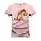 Camiseta Plus Size Unissex Algodão Macia Premium Estampada Hot Dog Bolt - Rosa - Marca Nexstar