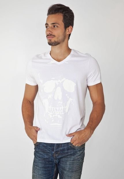 Camiseta Ellus Skull Branca - Marca Ellus