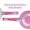 Frigideira Antiaderente Cerâmica para Ovo 14cm Rosa - Casambiente - Marca Casa Ambiente