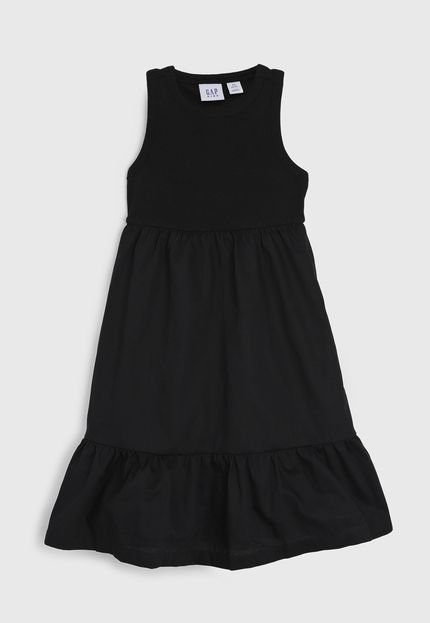 Vestido GAP Liso Preto - Marca GAP